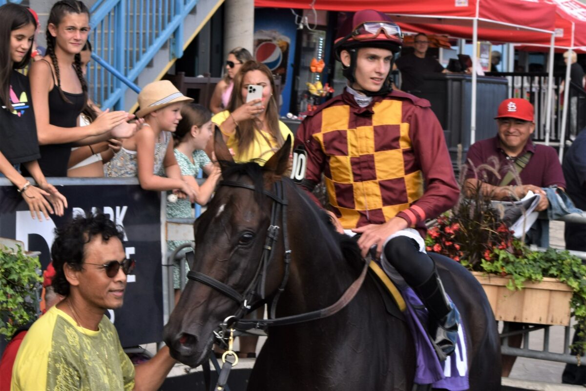 Slade Jones Jockeys Canada