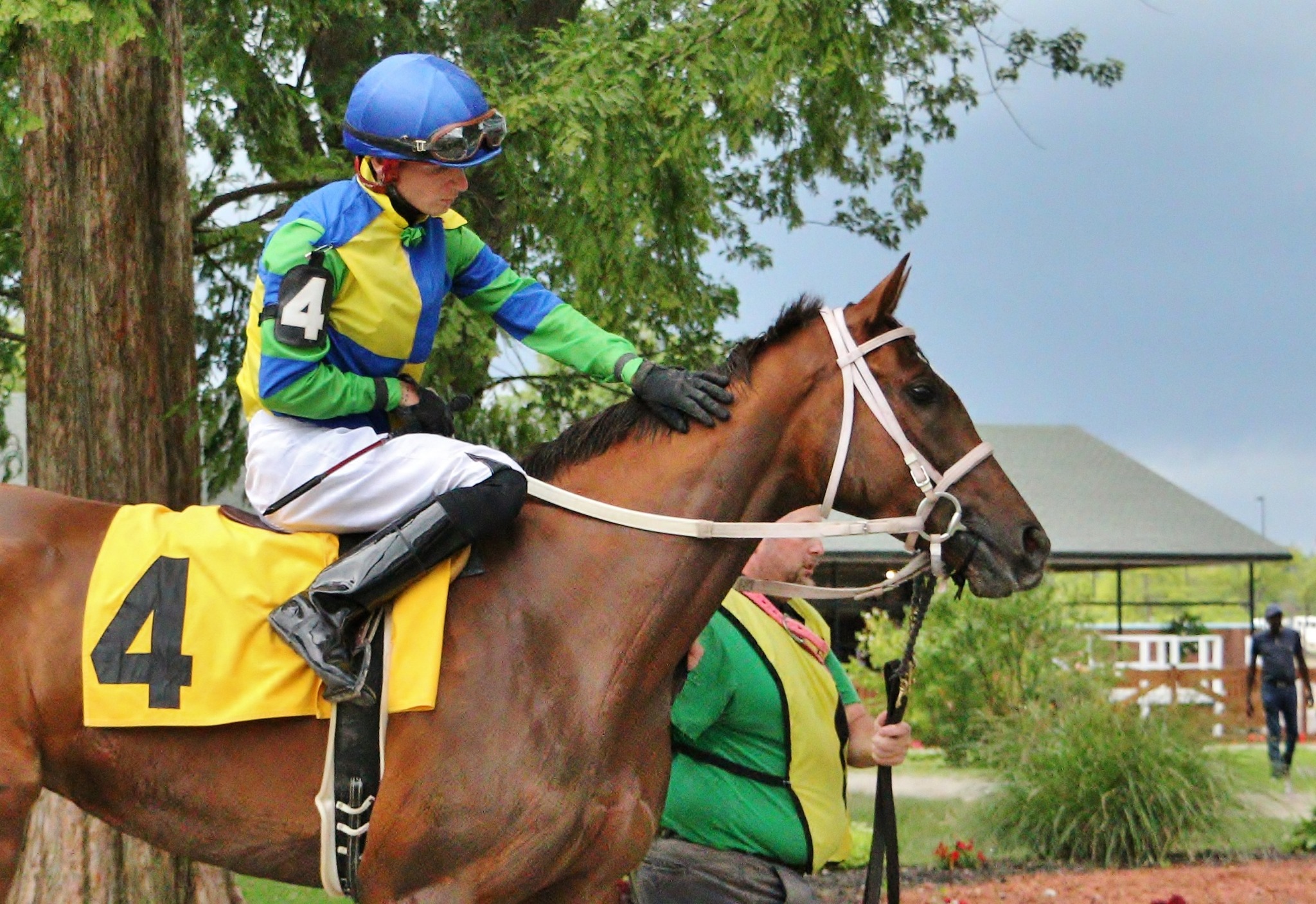 Jockey Brandon Boulanger Jockey Brandon Boulanger